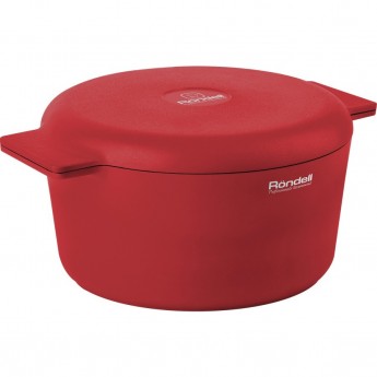 Кастрюля с крышкой RONDELL FLAMENCO 24 см, 4,6 л