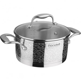 Кастрюля с крышкой RONDELL VINTAGE 18 см, 2 л