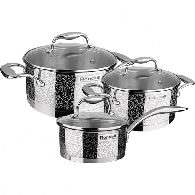 Набор посуды 6 предметов RONDELL VINTAGE RDS-379 Набор посуды 6 предметов RONDELL VINTAGE RDS-379